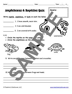 Science Resources from Teacher's Clubhouse